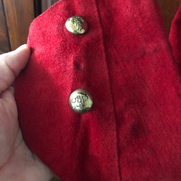 Vintage suede cropped jacket - Picture 8 of 8